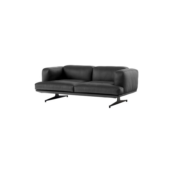 Inland AV22 2-Seater Sofa, Noble Black, &Tradition