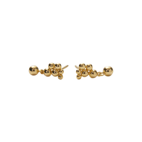 Pebble Earrings, gold plated, Pernille Corydon Jewellery