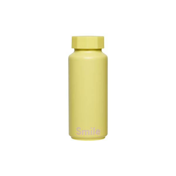 Thermo bottle SMILE, Design Letters