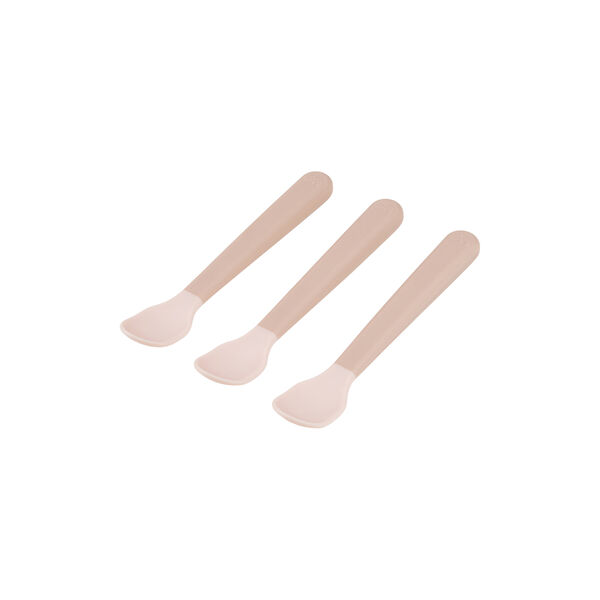 Foodie Easy-grip Babylöffel 3er-Pack, puder, Done by Deer