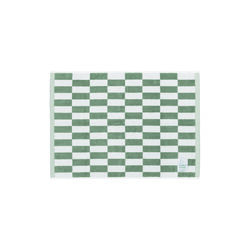 Moomin bathmat Checks green, Moomin Arabia