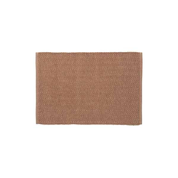 Herringbone Place Mat, brown Herringbone Place Mat, brown, Lyngby Porcelæn