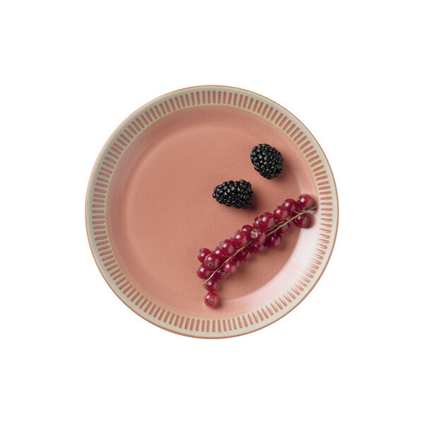 Colorit Teller &Oslash; 19 cm, Koralle, Knabstrup Keramik