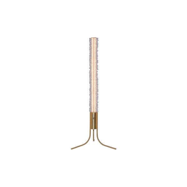 Erie Floor Lamp, brass, Rubn