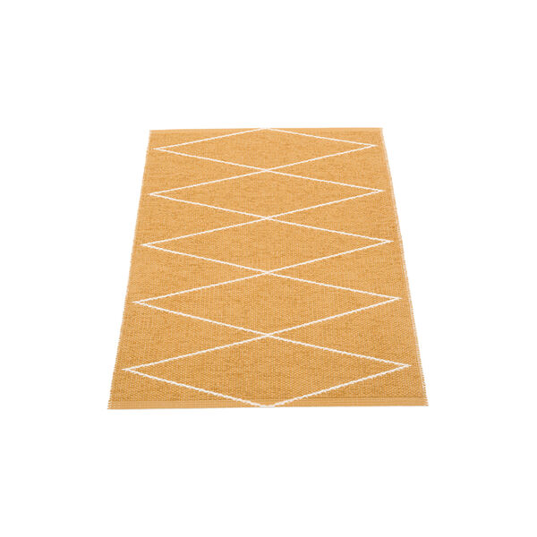 Max Plastic Rug, ochre/vanilla, Pappelina