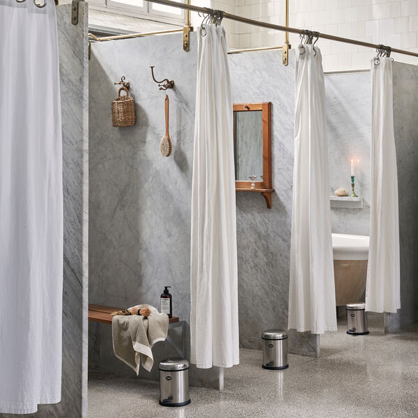 VIPP12 Pedal Bin, stainless steel, Vipp