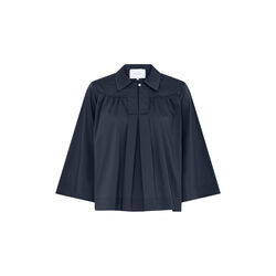 Vilma Shirt, dark blue, LA RŌUGE