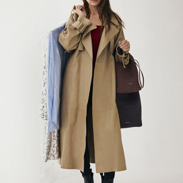 Schulter B mit Tages-Flechtung, chocolate plum, DAY ET