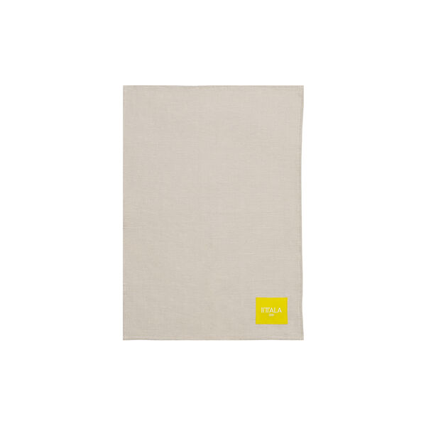 Play kitchen towel, beige/yellow, Iittala