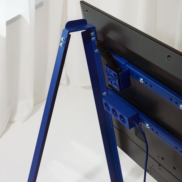 Power Bar 5 meters, ultra marine, Pedestal