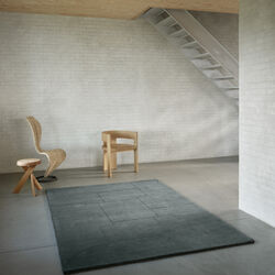 Geometric Maze Rug, moss, Linie Design