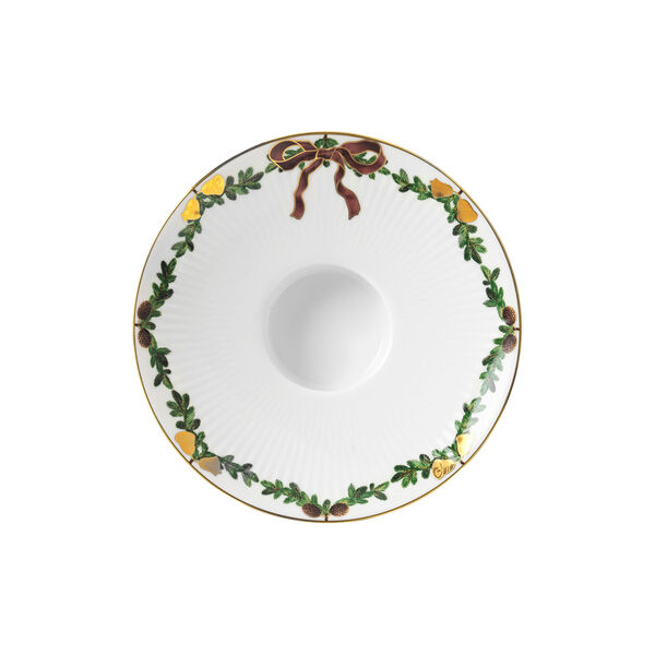 Star Fluted Christmas Candle Holder, Royal Copenhagen