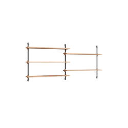 Wall Shelving 652, oak, MOEBE