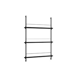 Magazine Shelf 1151, black, MOEBE