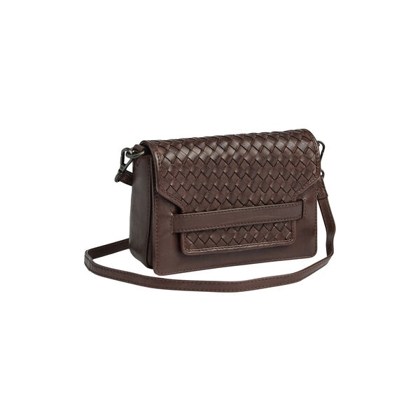 VanyaMBG Crossbody Bag Weave, dark brown, Markberg