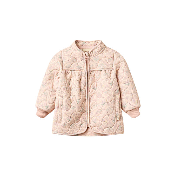 Thermo jacke Tilde, heart flowers, Wheat
