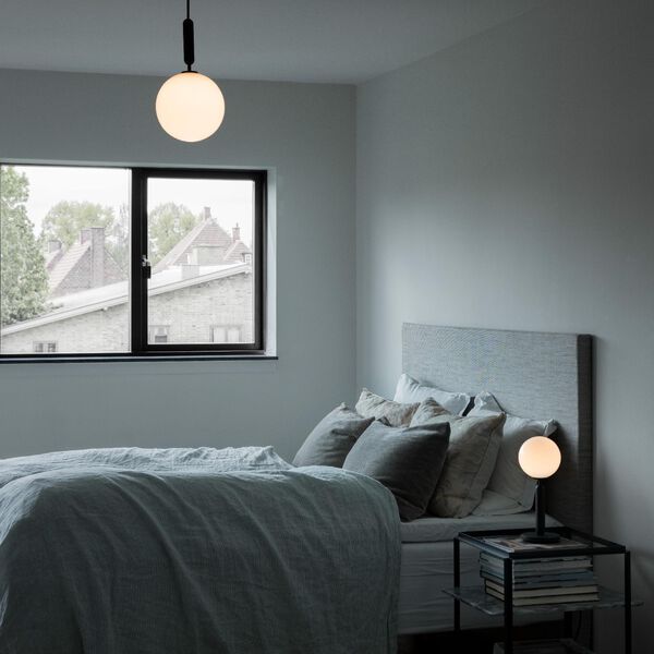 Miira 1 Large Pendant, rock grey/opal, Nuura