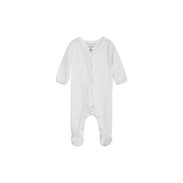 Newborn Suit with Feet, offwhite, Serendipity