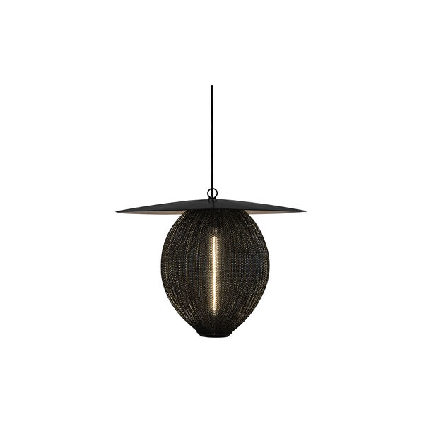 Satellite Pendelleuchte L, midnight black, GUBI