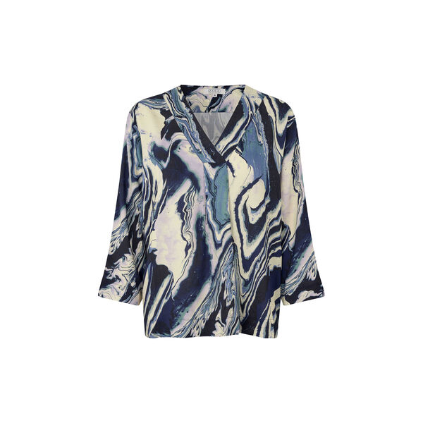 MaDaciana Top, wisteria, Masai