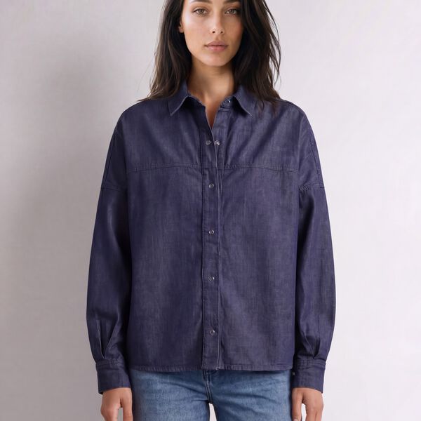 LR-NURI 5 Shirt, dark navy, Levet&eacute; Room