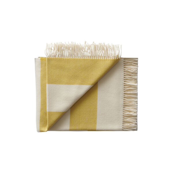 The Sweater Throw, 08007 golden yellow, Silkeborg Uldspinderi
