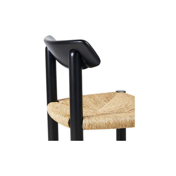 Daumiller Side Chair, braun/schwarz, Kiefer, GUBI