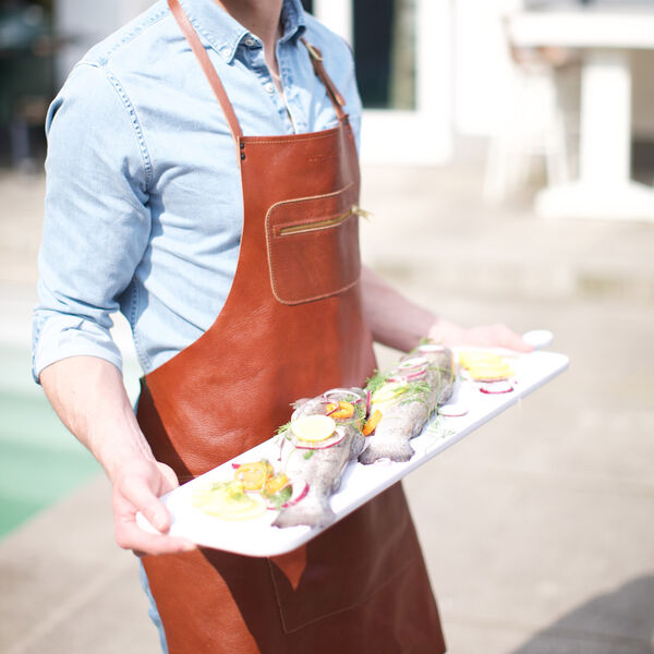 Klassische Lederschürze, classic brown Klassische Lederschürze, classic brown, Dutchdeluxes