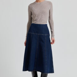 Columbo Jeansrock, dark blue denim, Second Female