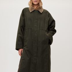 Waxed Coat Cloudy, dark soil, Rethinkit