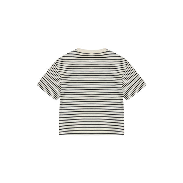 T-shirt SS YD Stripe, navy blazer, HUTTEliHUT