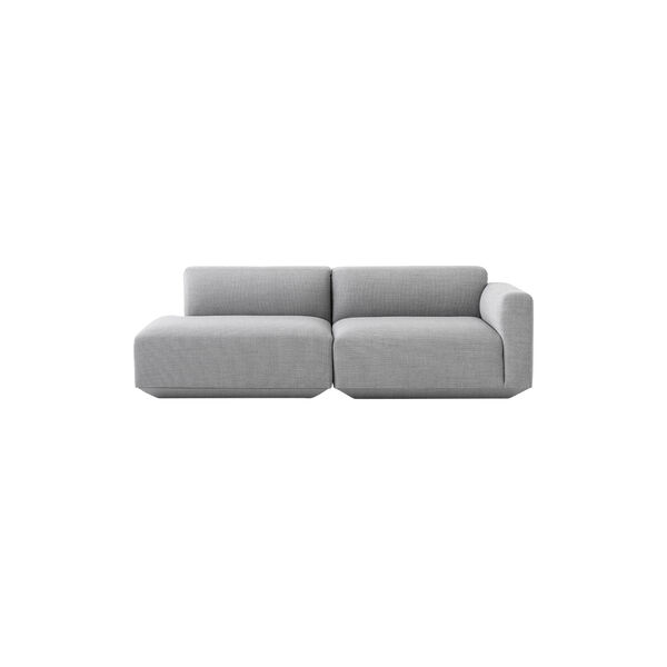 Develius Modular Sofa H, light grey, &Tradition