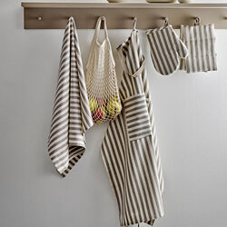 Harmony Apron, taupe, Södahl