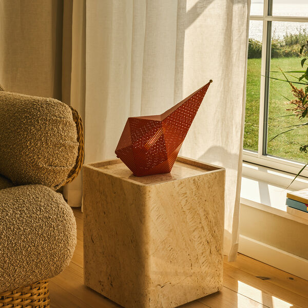 Bagdad tragbare Lampe, internationales Orange, GUBI