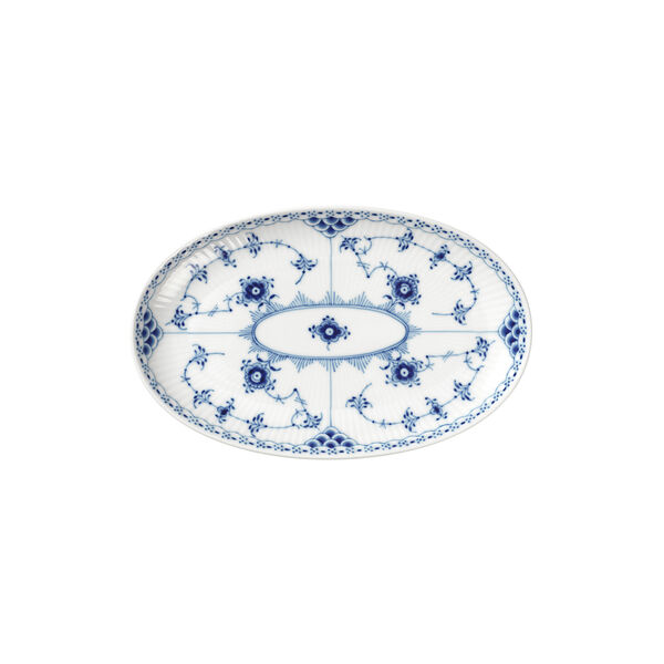 Musselmalet Halbspitze Assiette 23,5 cm, Royal Copenhagen