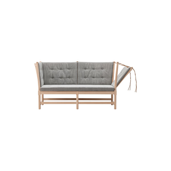 The Spoke-Back Sofa, Steelcut Trio 3 124/soap treated beech, Fredericia Furniture