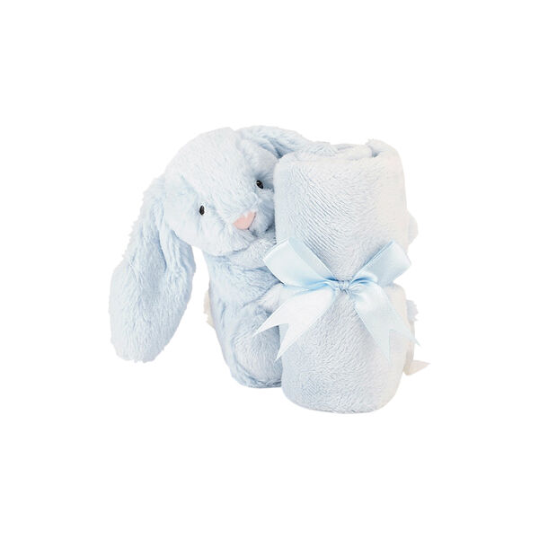 Sch&uuml;chterner Hasen-Schnuller, blau, Jellycat