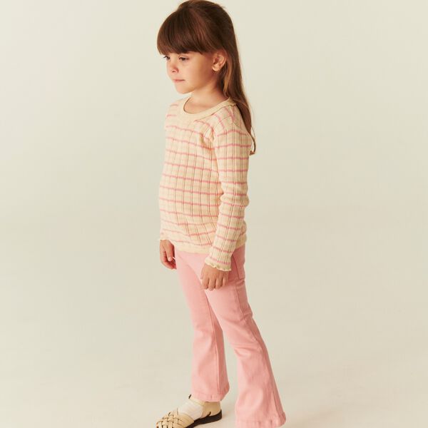 Jeggings Solid w. Flare, Copenhagen Colors Organics