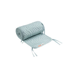 Gestepptes Bettnest mit Bindebändern, blau, Done by Deer