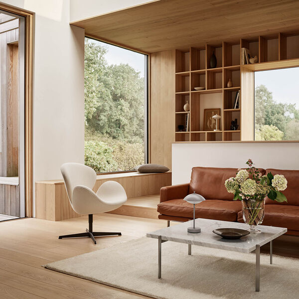 Clam&trade; Portable Lamp, nine grey, Fritz Hansen