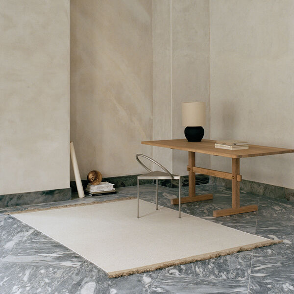 Pastoral Unity Rug, white, Linie Design