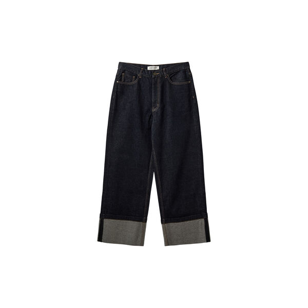 MishaSW Jeans aus Raw Denim, dark denim blue, Sofie Schnoor