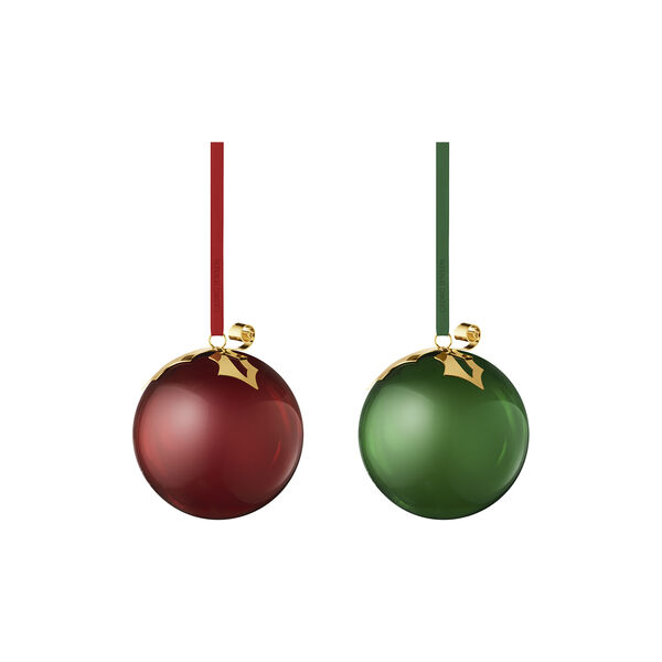 2026 Glassballs 2 pcs, Georg Jensen