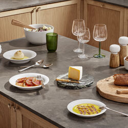 Hammershøi tiefer Teller, weiß, Kähler