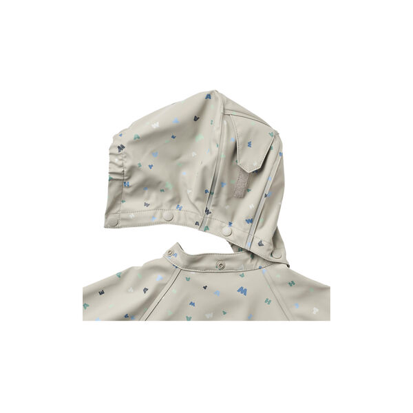 Rainwear Chardy jacke, light flint letters, Wheat