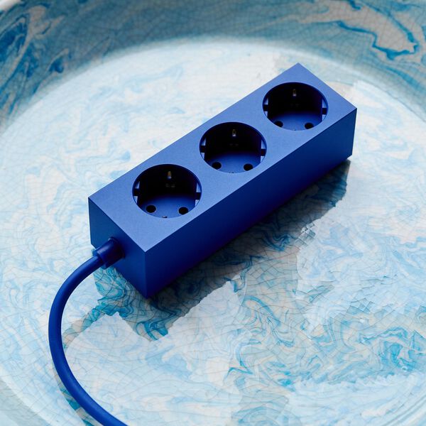 Power Bar 5 meters, ultra marine, Pedestal