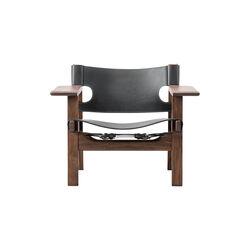 2226 Der Spanische Stuhl, sort/olieret valn&oslash;d, Fredericia Furniture
