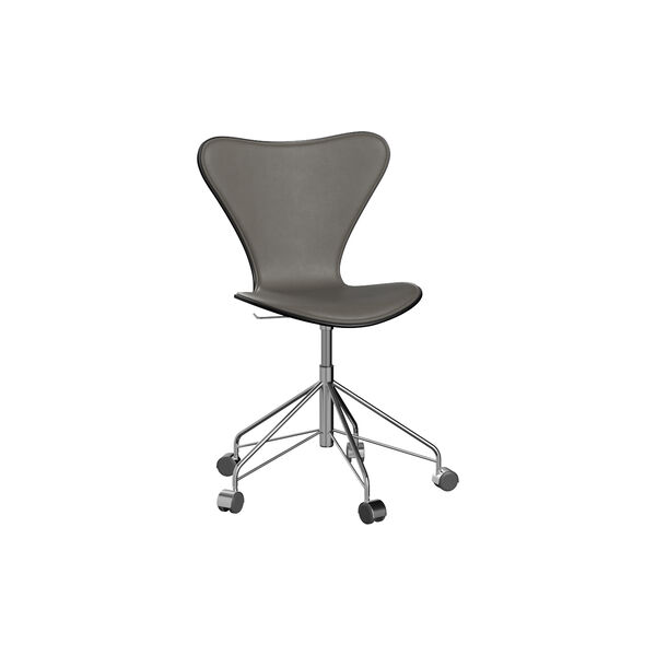 Series 7&trade; 3117 Front Upholstered Office Chair, Essential lava, Fritz Hansen