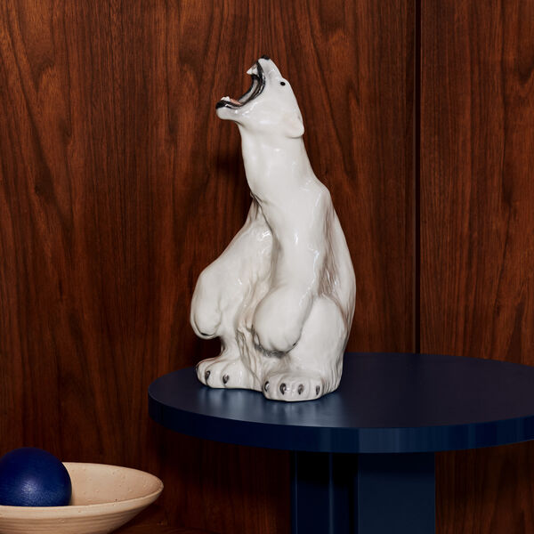 Eisbär brüllend, Royal Copenhagen