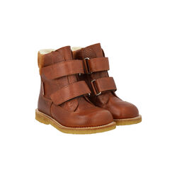 Klassischer TEX-Stiefel, cognac/cognac, ANGULUS